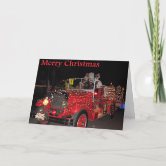 Electric Light Parade Christmas Card
