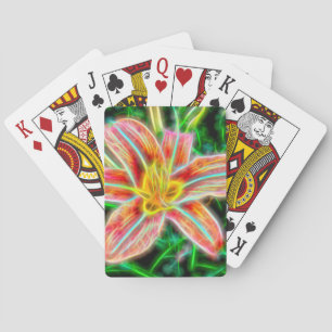 Electric Lily Playing cards