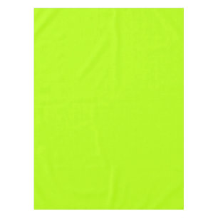 Electric Lime Green Accent Ready to Customise Tablecloth