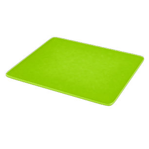 Electric Lime Green Colour Decor Ready to Customis Cutting Board