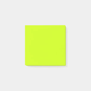 Electric Lime Solid colour  Post-it Notes