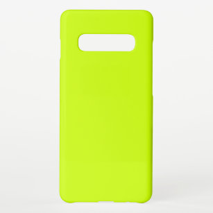 Electric Lime Solid Colour Samsung Galaxy Case