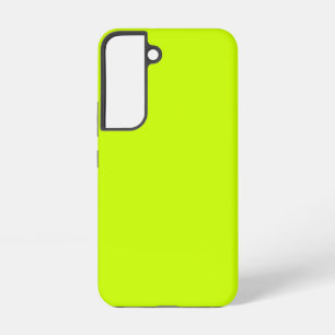 Electric Lime Solid Colour Samsung Galaxy Case