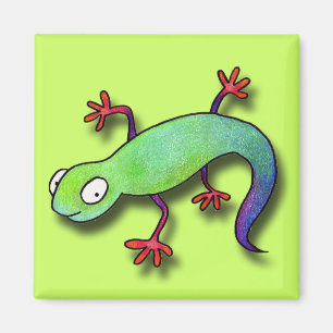 Electric Lizard! Magnet