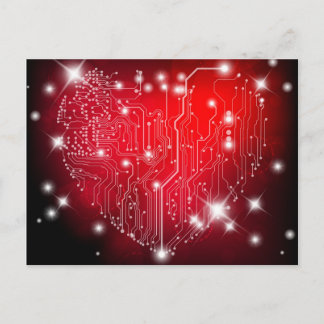 Electric Love Postcard