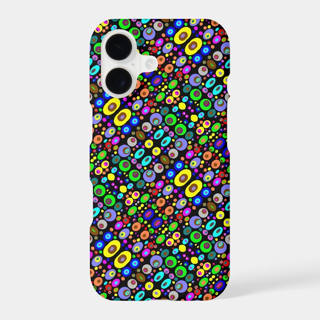 Electric mandala dots pattern (Back)