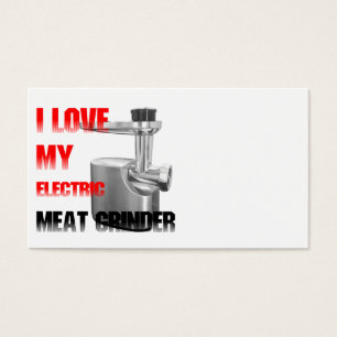 Electric meat grinder