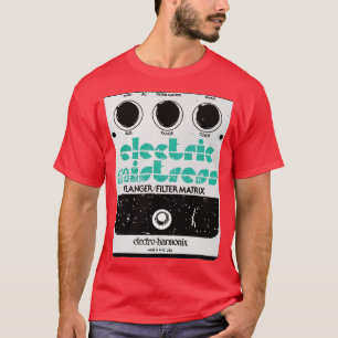 Electric Mistress Guitar FX Fan Art Design T-Shirt