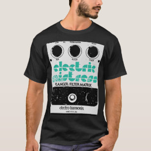 Electric Mistress Guitar FX Fan Art Design T-Shirt