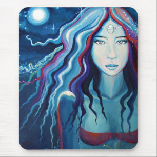 Electric Moon - Mouse Mat -