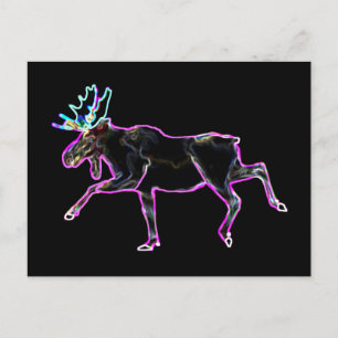 Electric Moose Postcard