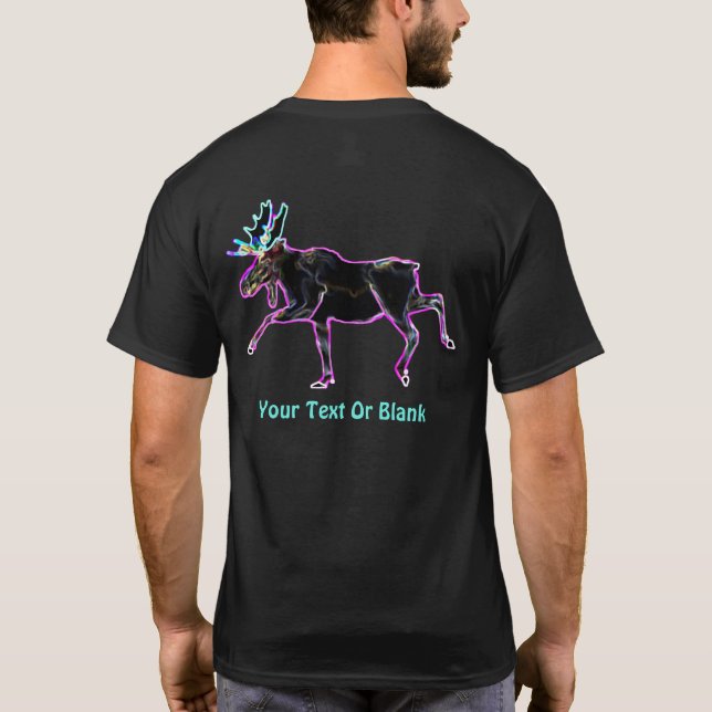 Electric Moose T-Shirt (Back)