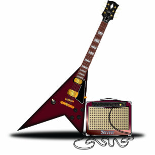 Electric n' Amp Thrash Photo Sculpture Magnet