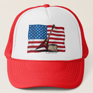 Electric n' Amp Thrash - USA Trucker Hat