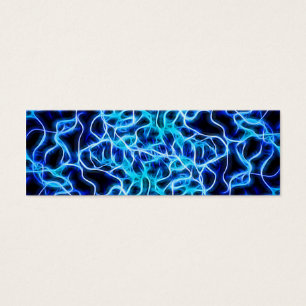 Electric Neon Blue Tesla Coil Lightning