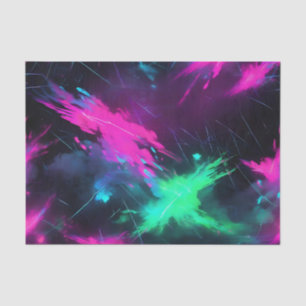 Electric Neon Glow Tissue Paper