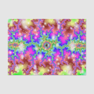 electric neon tissue paper