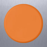 Electric Orange Solid Color Magnet<br><div class="desc">Electric Orange Solid Color</div>