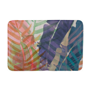 Electric Palms Bath Mat