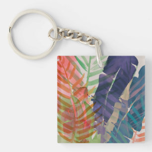 Electric Palms Key Ring
