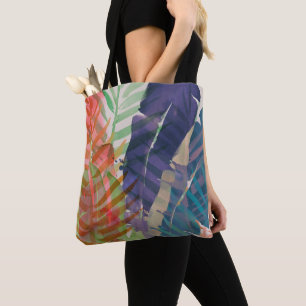 Electric Palms Tote Bag
