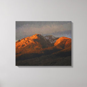 Electric Peak Canvas Print