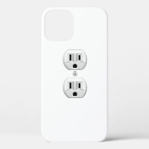 Electric Plug Wall Outlet Fun Customise Colour Case-Mate iPhone Case
