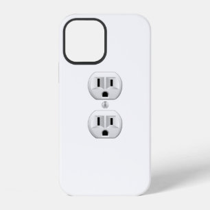 Electric Plug Wall Outlet Fun Customise Colour iPhone 12 Case