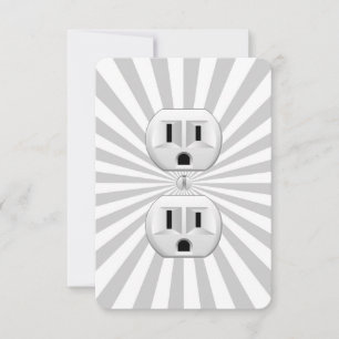 Electric Plug Wall Outlet Fun Customise This!