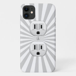 Electric Plug Wall Outlet Fun Customise This! Case-Mate iPhone Case