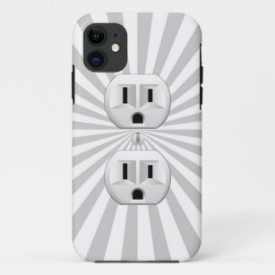 Electric Plug Wall Outlet Fun Customise This! iPhone 11 Case