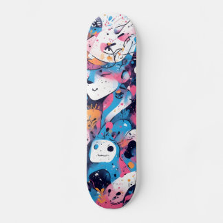 Electric Pop: Neon Pink Skateboards