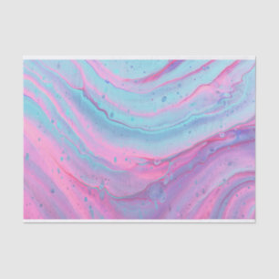 Electric poured paint tissue paper