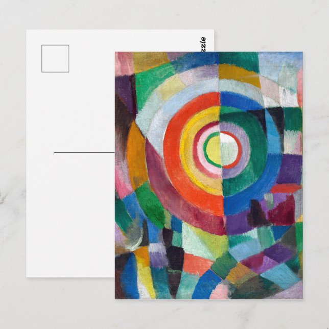 Electric Prisms No. 41 | Sonia Delaunay | Postcard (Front/Back)