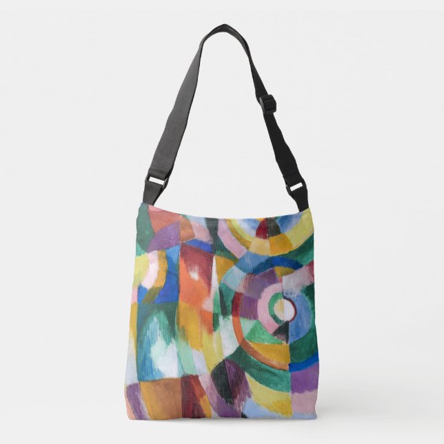 Electric Prisms | Sonia Delaunay | Crossbody Bag (Front)