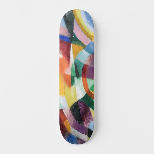 Electric Prisms | Sonia Delaunay | Skateboard (Front)