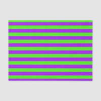 Electric Psychedelic Purple And Harlequin Green