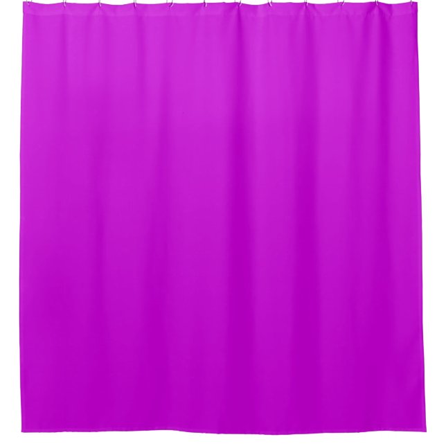 Electric Purple Shower Curtain (Front)