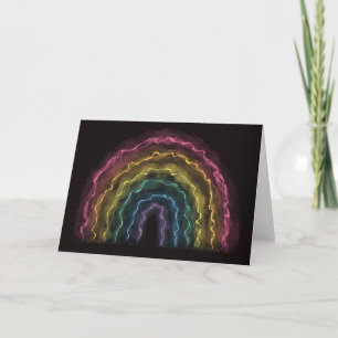 Electric Rainbow Card