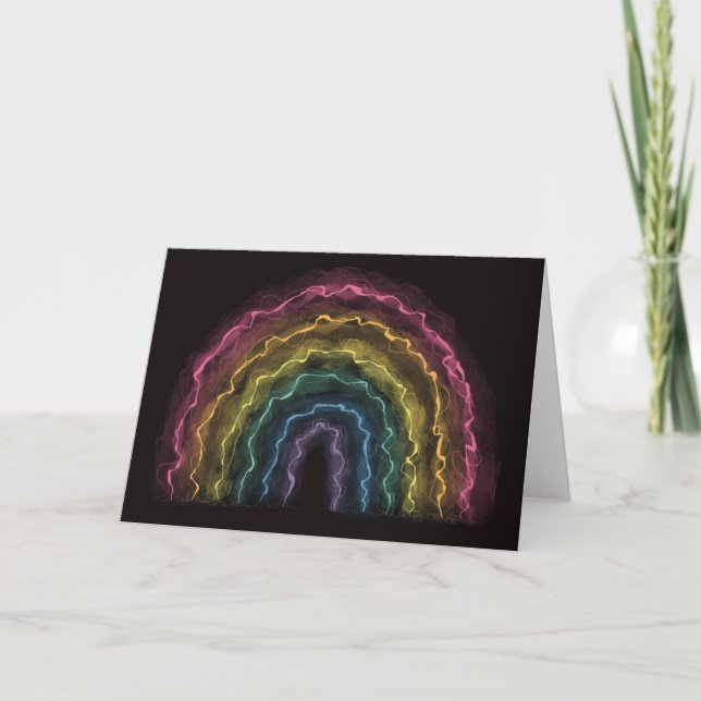 Electric Rainbow Card (Front)
