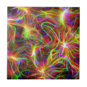 Electric Rainbow Tile