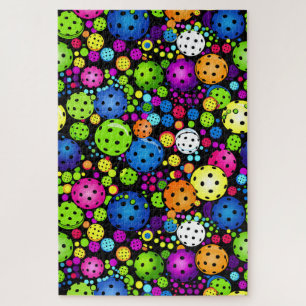 Electric Rally Pickleball Jigsaw Puzzle