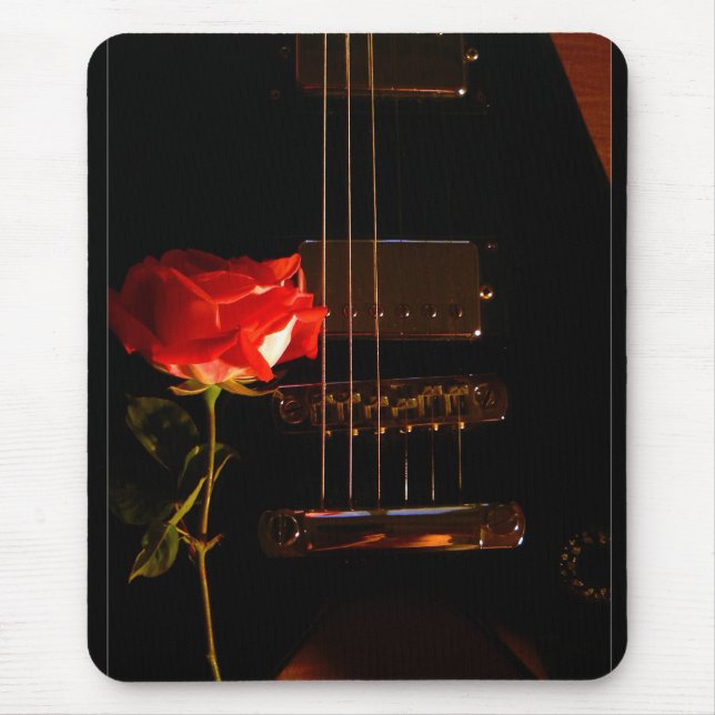 electric rose mouse mat (Front)