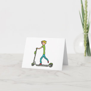Electric Scooter Card