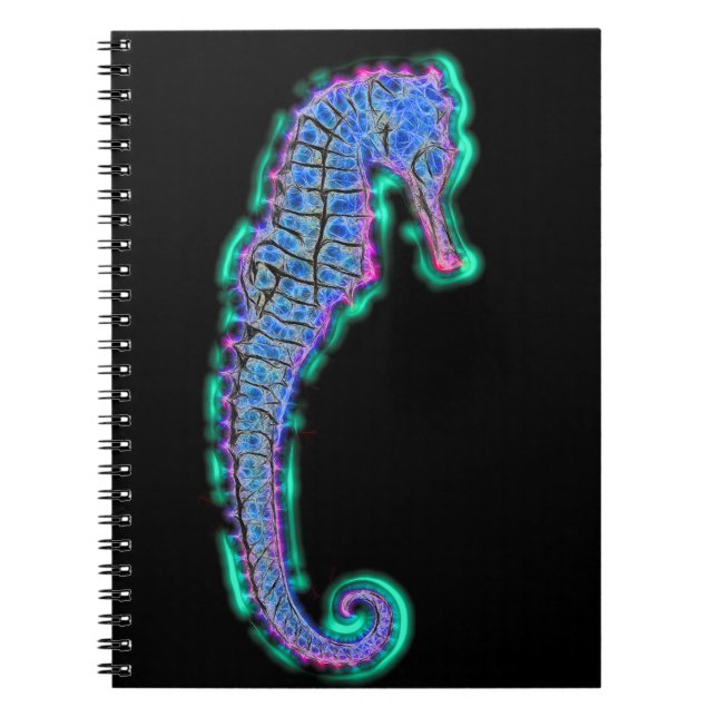Electric Seahorse Notebook (Front)
