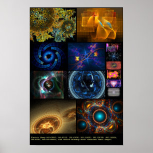 Electric Sheep + Milkdrop (Various #12) Poster