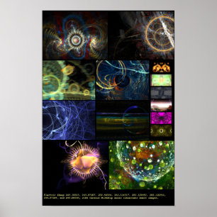 Electric Sheep + Milkdrop (Various #9) Poster