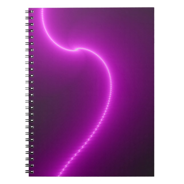 Electric Shock Fractal Notebook (Front)