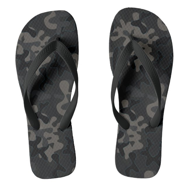 Electric Signature Camo Flip Flops (Footbed)