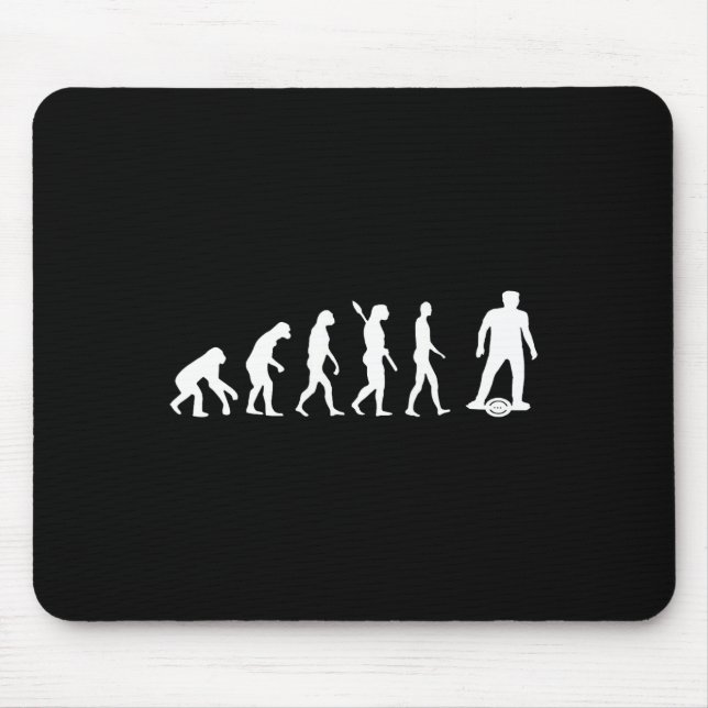 Electric Skateboard Evolution Monowheel Onewheel F Mouse Mat (Front)